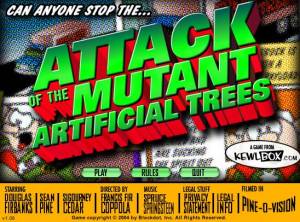 Attack of the Mutant Artificial Christmas Trees