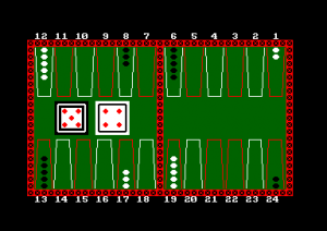 Backgammon (Amstrad Disk 50)