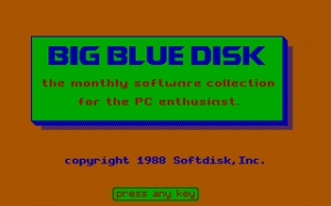 Big Blue Disk #20