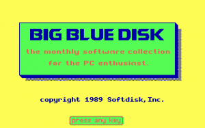 Big Blue Disk #29