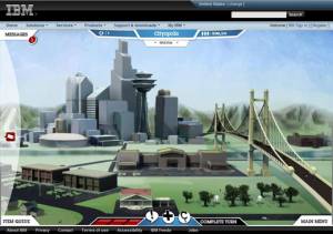 CityOne: A Smarter Planet game