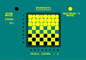 Draughts (Amstrad Disk 50)
