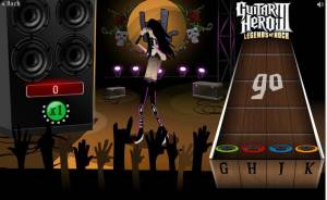 Guitare Hero 3 game promotion