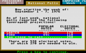 President Elect: 1988 Edition