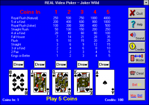 Real Video Poker