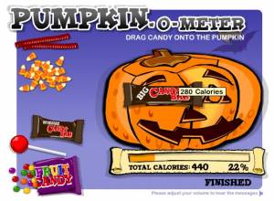 Pumpkin-O-Meter / Halloween Candy Game
