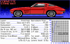 Test Drive II Car Disk: Muscle Cars