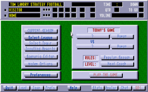 Tom Landry Strategy Football