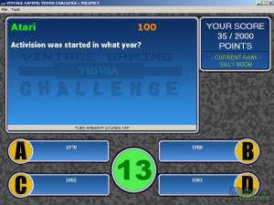 Vintage Gaming Trivia Challenge