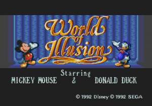 World of Illusion / Starring Mickey Mouse and Donald Duck